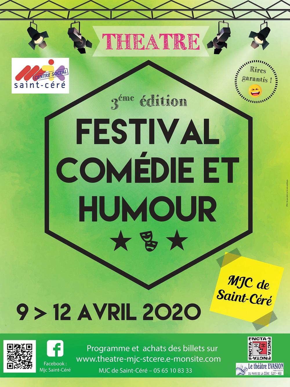 Festival comedie et humour 2020 affiche petite taille
